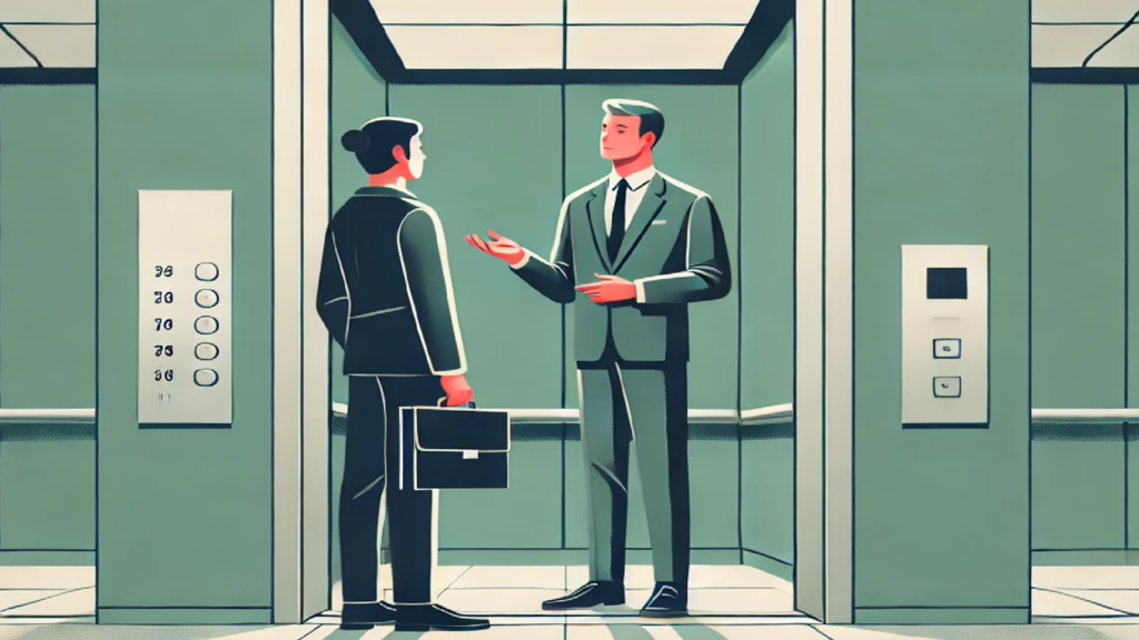 b2b sales elevator pitch